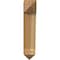 Ekena Millwork Traditional Arts & Crafts Rough Sawn Bracket, Western Red Cedar, 6"W x 18"D x 30"H BKT06X18X30TRA03RWR - alternate 2